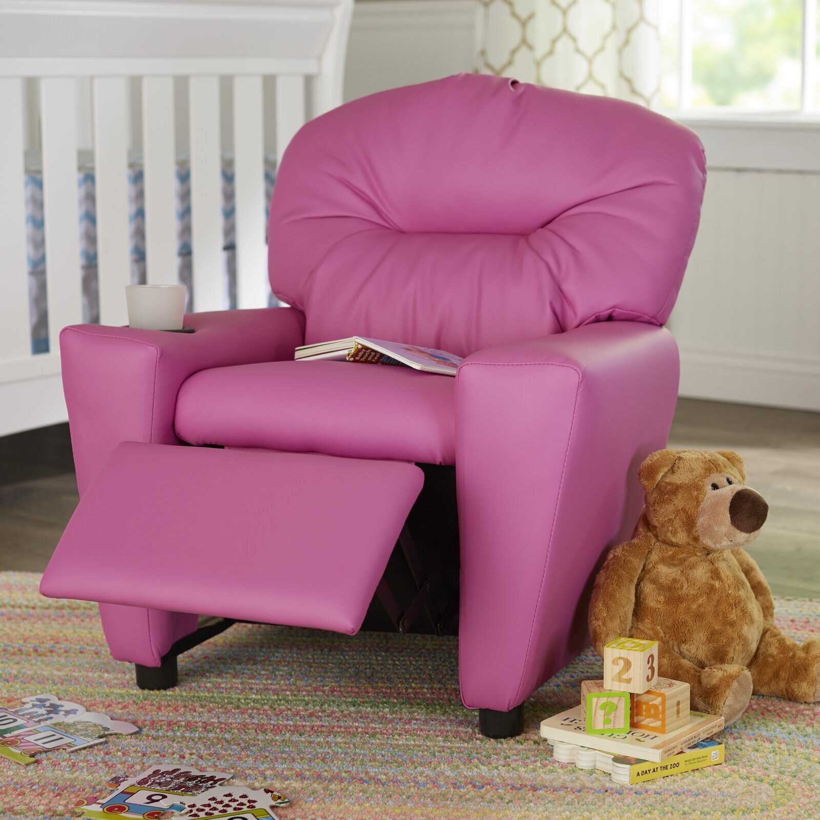 Solid Color Child’s Recliner
