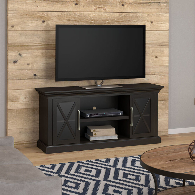 Solid Wood TV Stand for TVs up to 65"