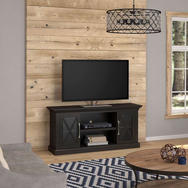 Solid Wood TV Stand for TVs up to 65"