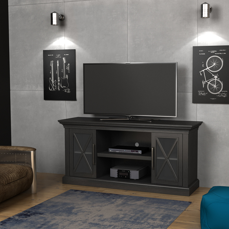 Solid Wood TV Stand for TVs up to 65"