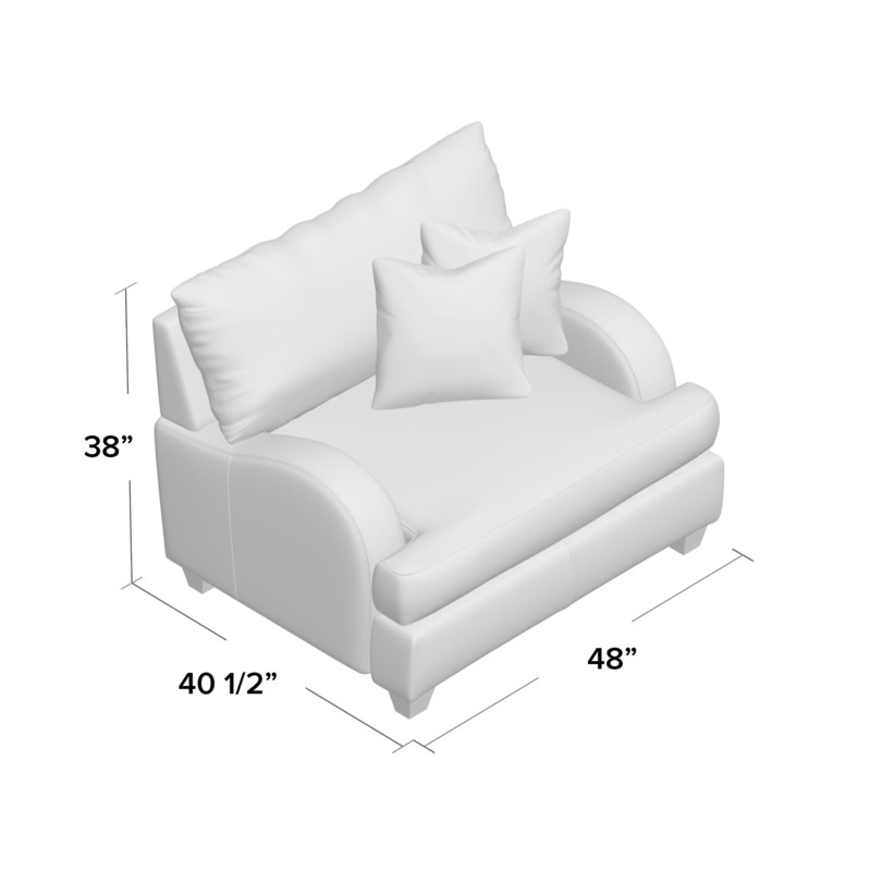 Somerville 48'' Wide Armchair