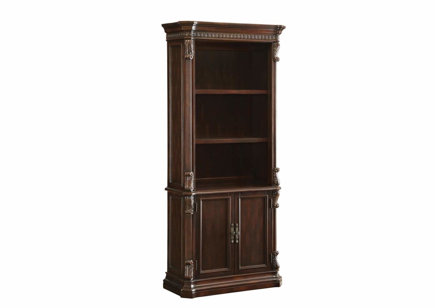 Sophisticated antique library bookcase