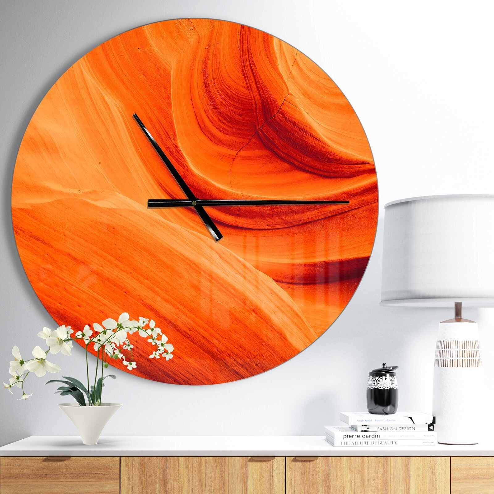 Southwestern Wall Clock without Numbers