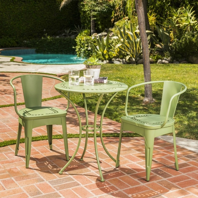 Springmont Round 2 - Person 24'' Long Bistro Set