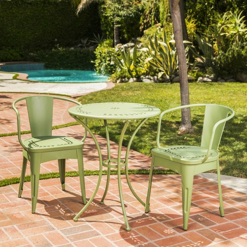 Springmont Round 2 - Person 24'' Long Bistro Set