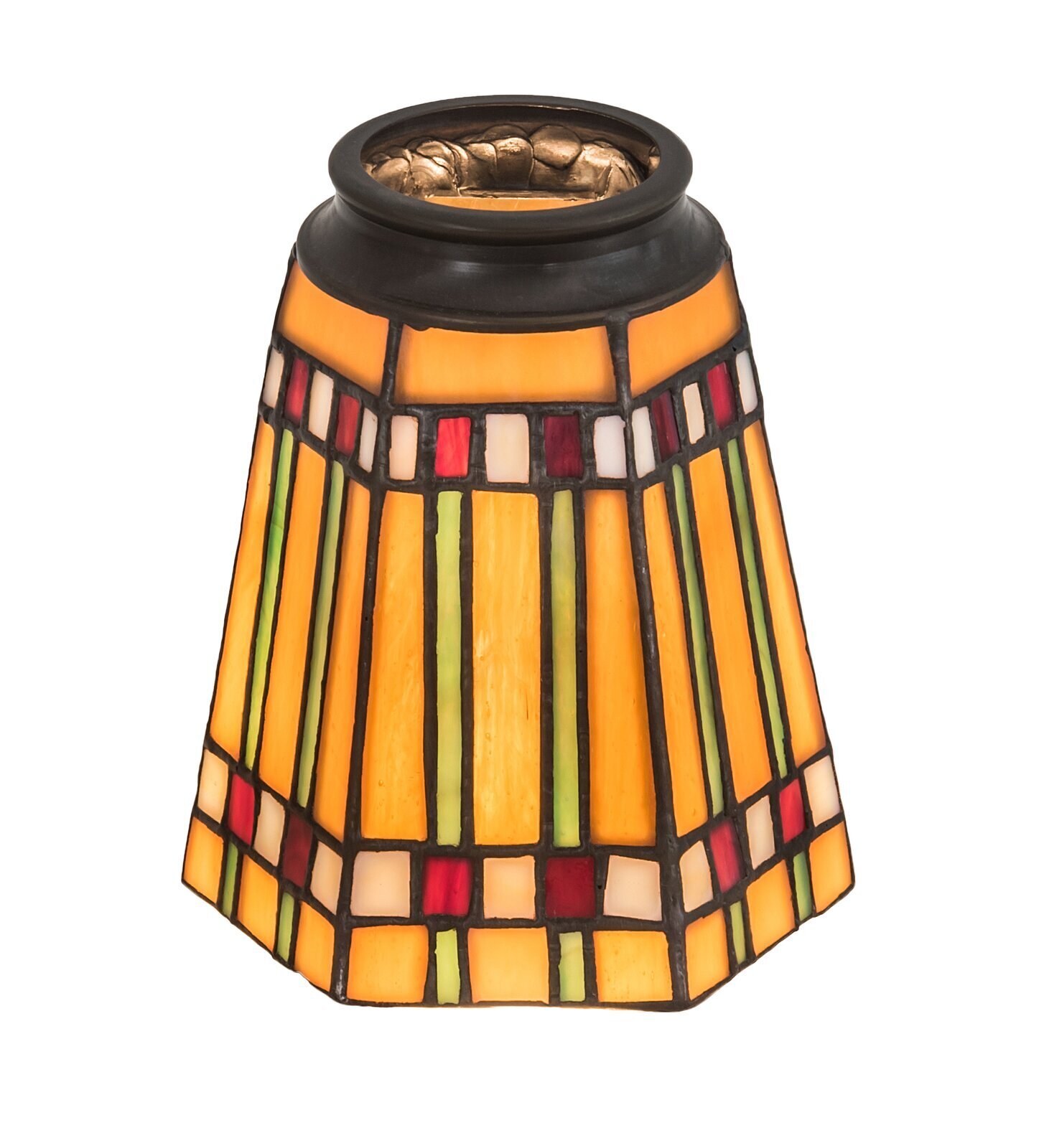 Stained Glass Bowl Mission Lamp Shade