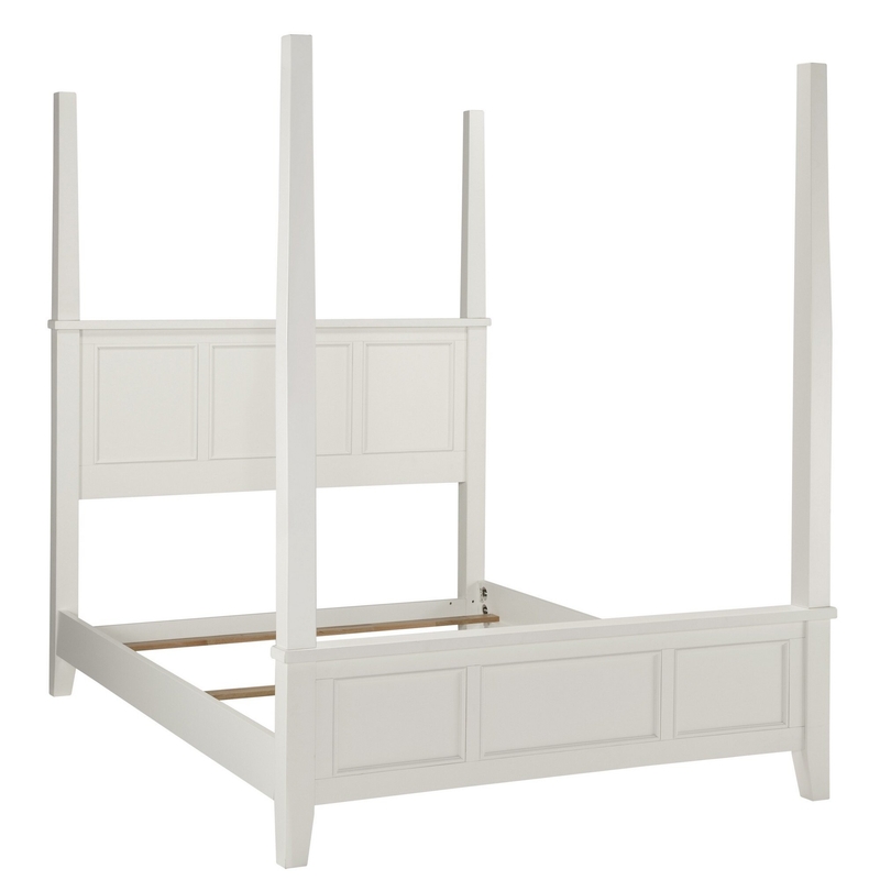 Stesha Low Profile Four Poster Bed