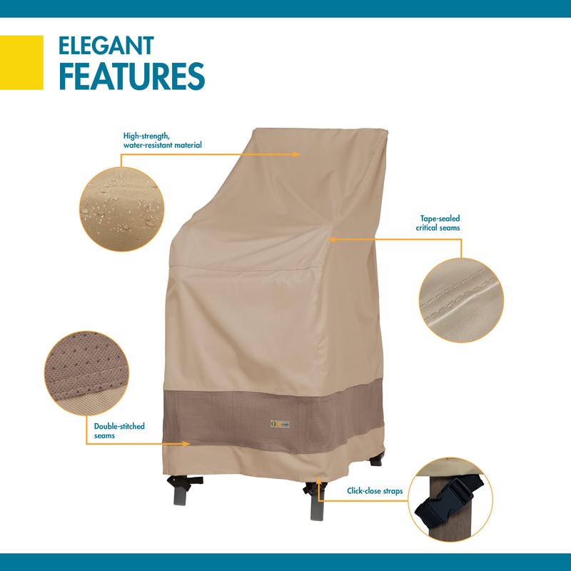 Steve Heavy Duty Patio Chair Cover with 2 Year Warranty