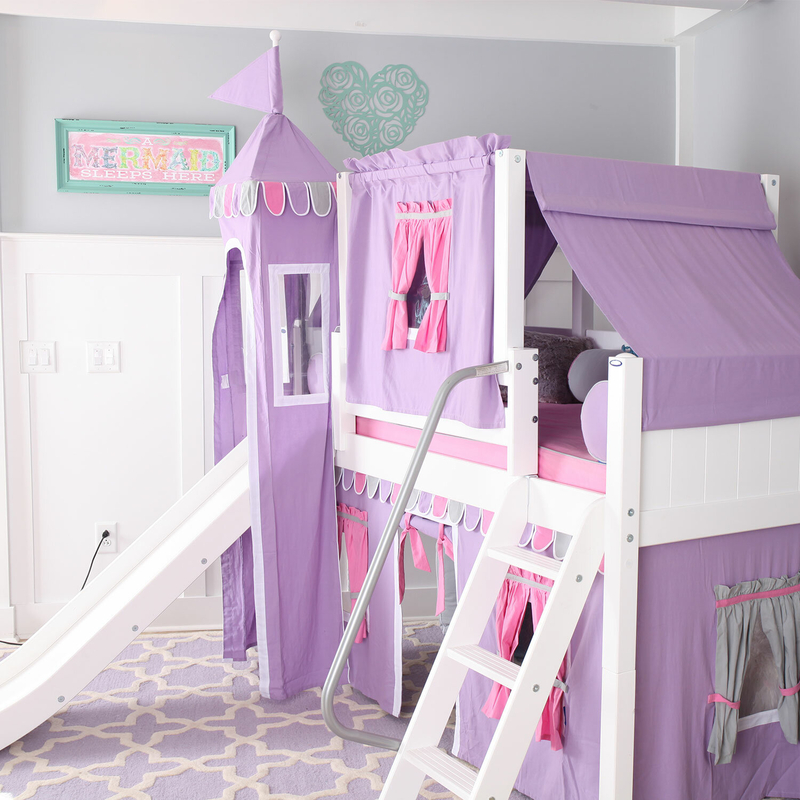 Stowers Twin Solid Wood Loft Bed by Zoomie Kids