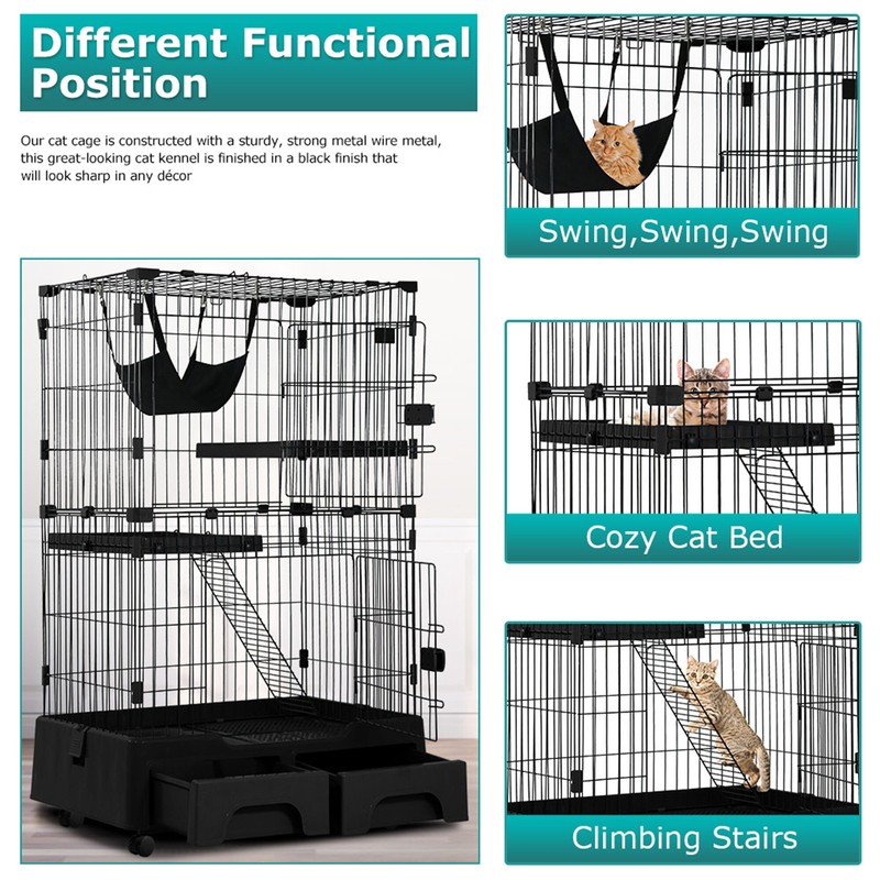 Strawser Cat Cage