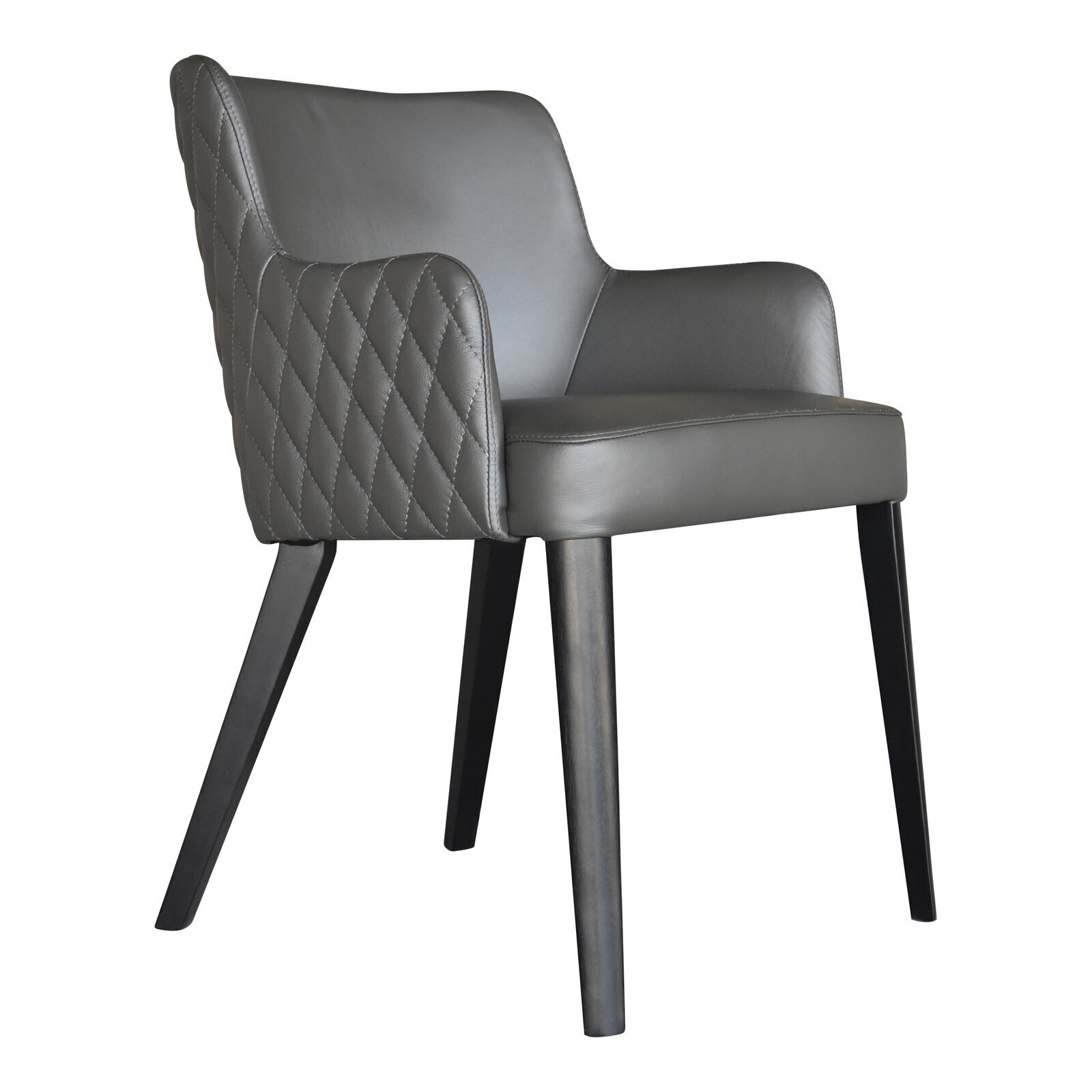 Studio Style Modern Leather Dining Room Chairs