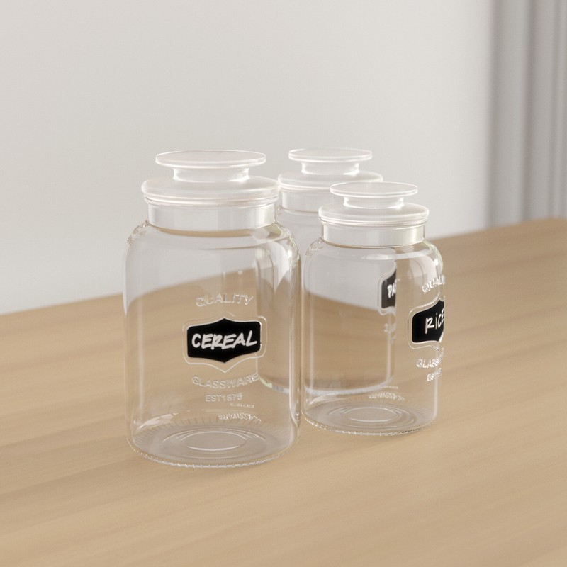 Sybil 3 Piece Kitchen Canister Set