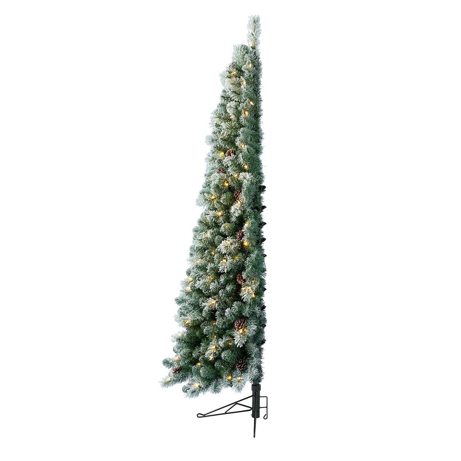 Tall flat back Christmas tree