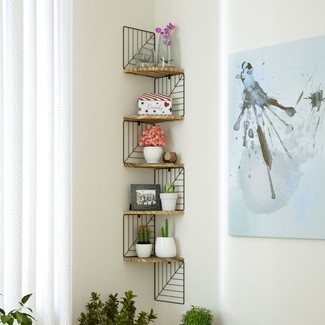 Corner Floating Shelves - Foter