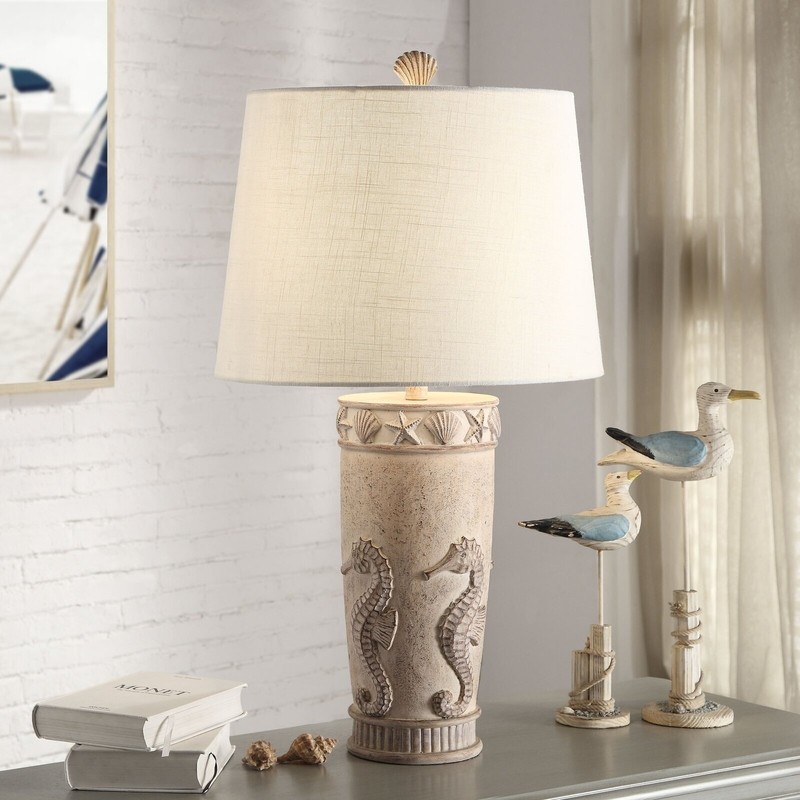 Tall Sea Horse Lamp