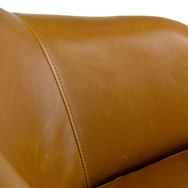 Terri Arm Chair in Cappuccino Brown