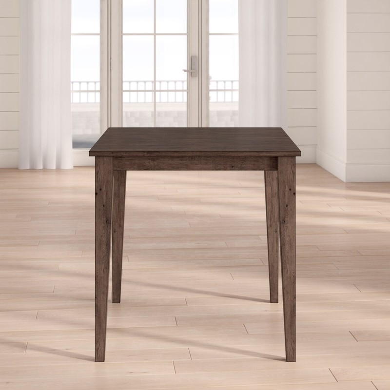 Tevis Counter Height 36'' Solid Wood Dining Table