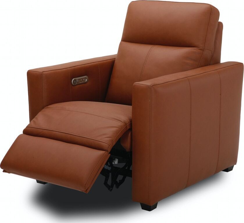 The Broadway — Sophisticated Power Leather Recliner