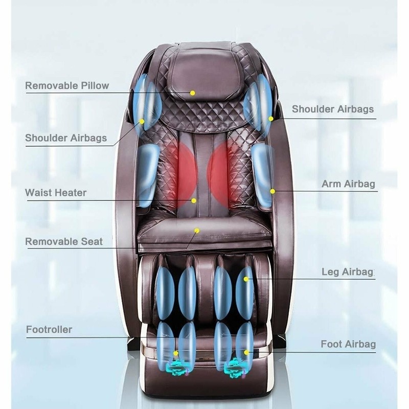 The Sofia S8 Reclining Adjustable Width Heated Full Body Massage Chair