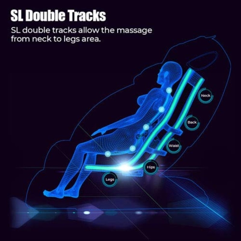 The Sofia S8 Reclining Adjustable Width Heated Full Body Massage Chair