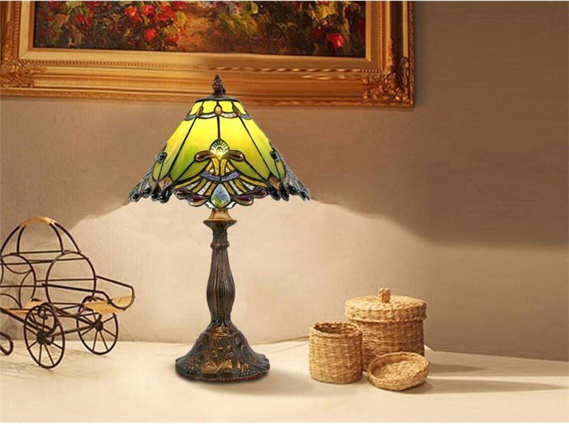 Tiffany Style Carousel Lamp