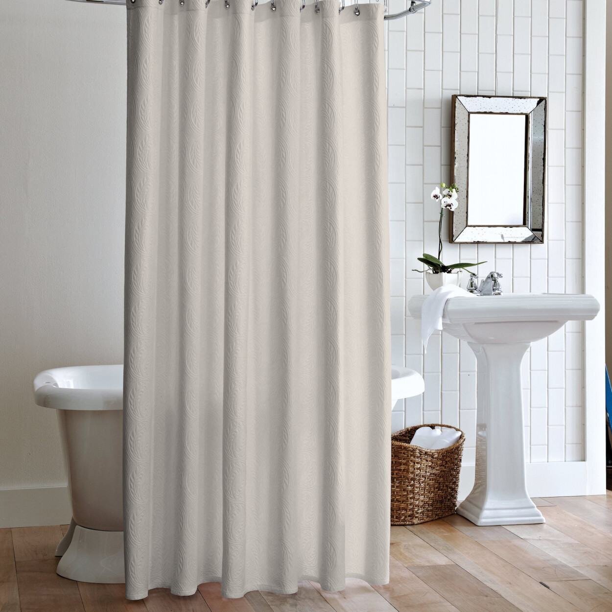 Timeless luxury shower curtains