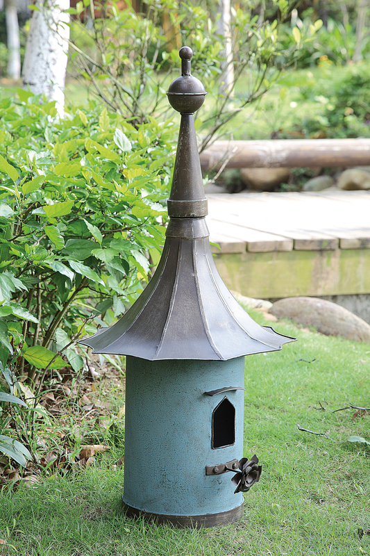 Large Wooden Bird House Feeder Rustic Garden Dovecote 15 Windows And Perches New 
