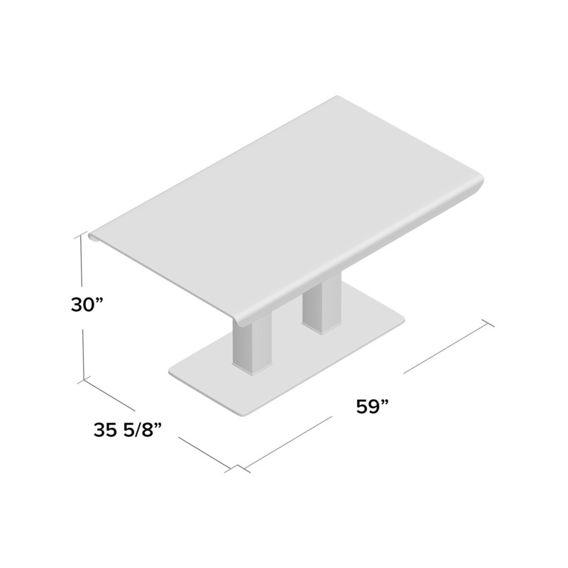 Tondreau 59'' Dining Table