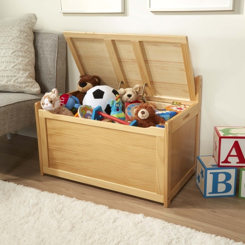 Toy Storage Bench