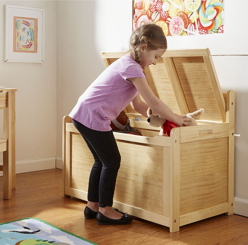 Toy Storage Bench