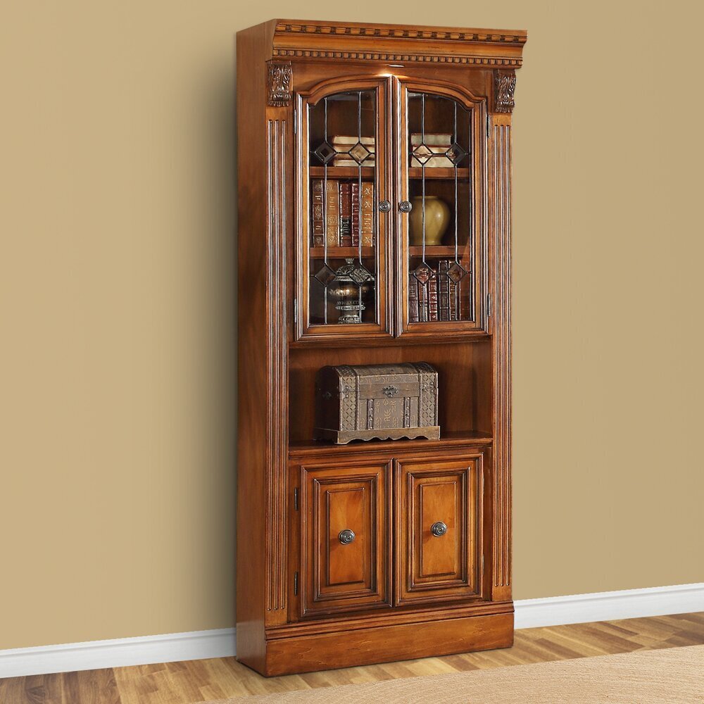 Traditional oak bookcase