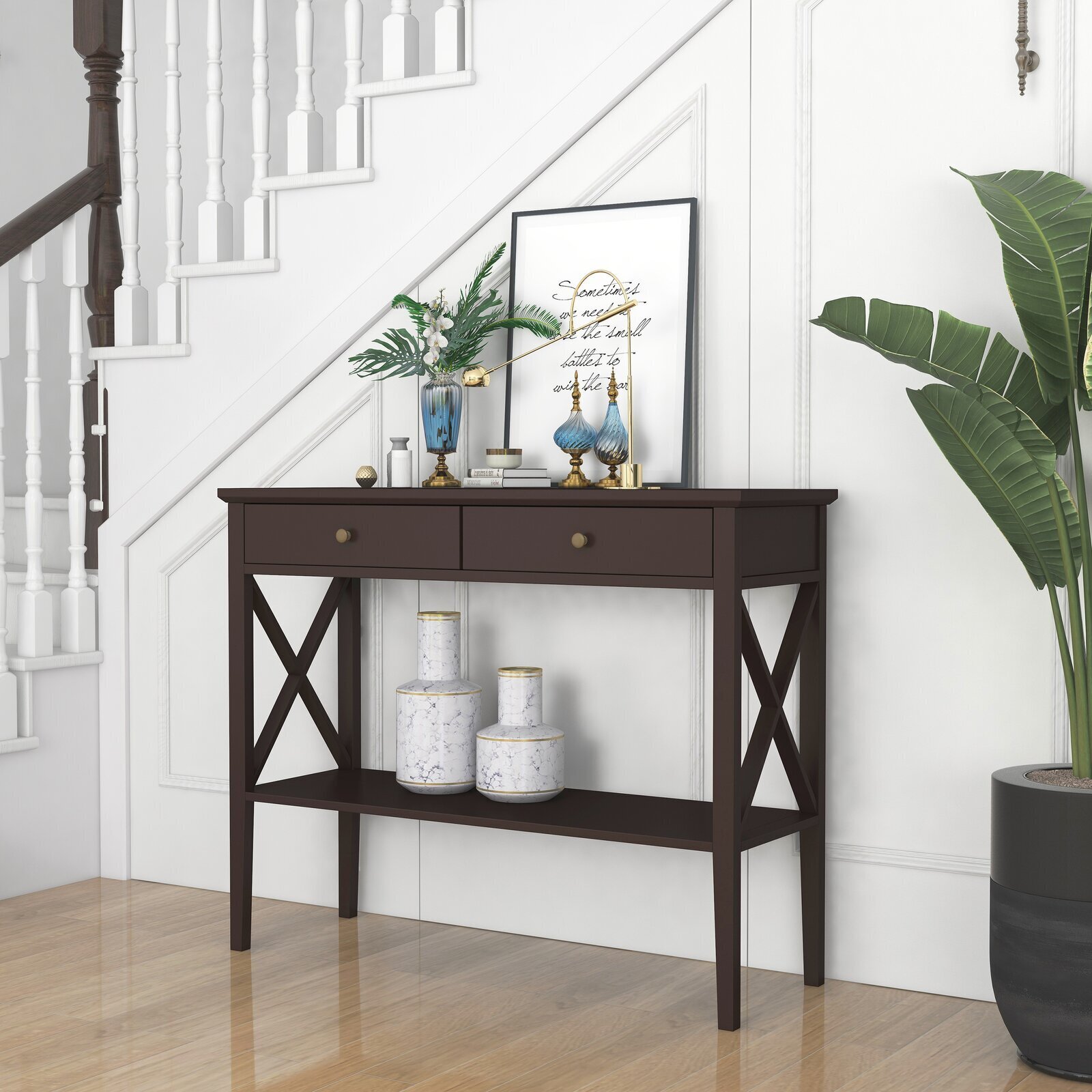 Mini store entryway table