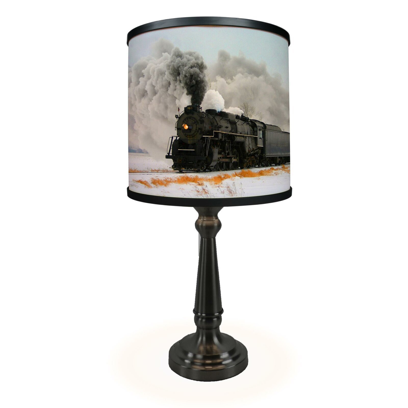Train Table Lamp With Traditional Base