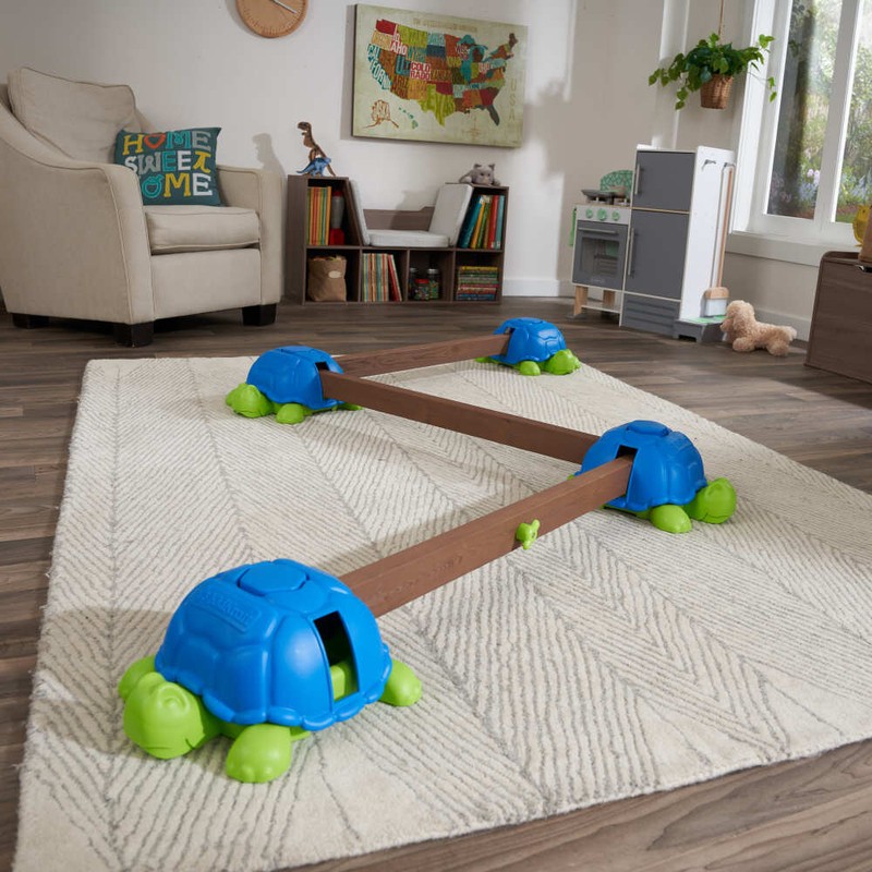 Turtle Totter Balance Beam