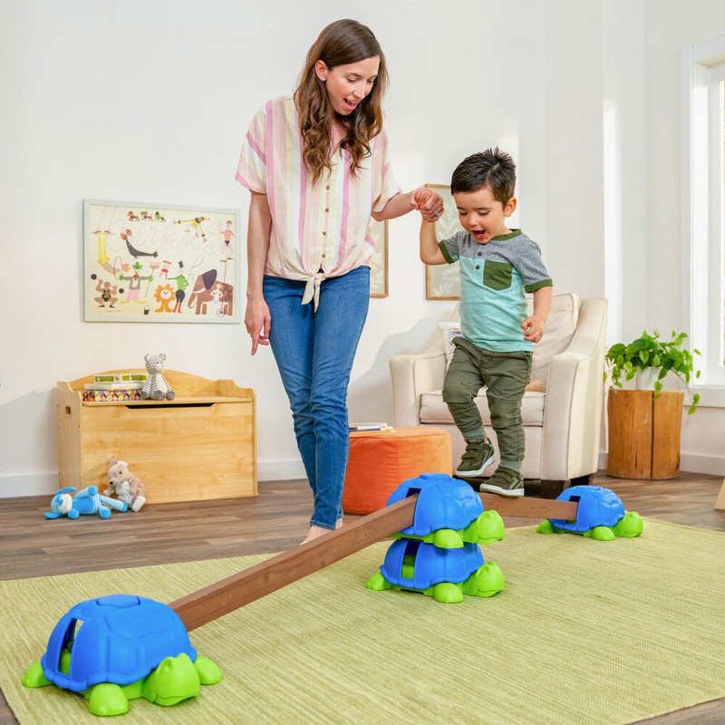 Turtle Totter Balance Beam