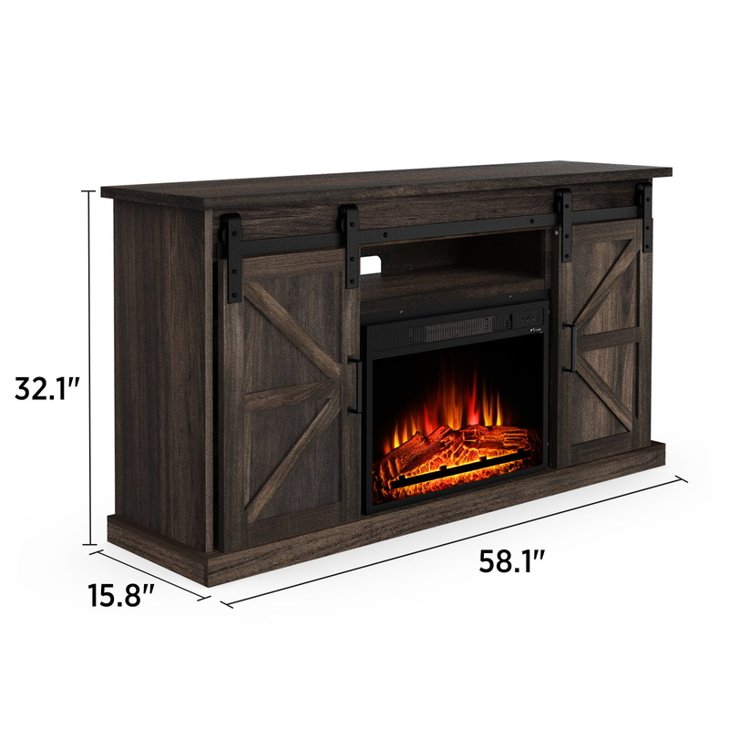 65 Inch Tv Stand With Fireplace Ideas On Foter