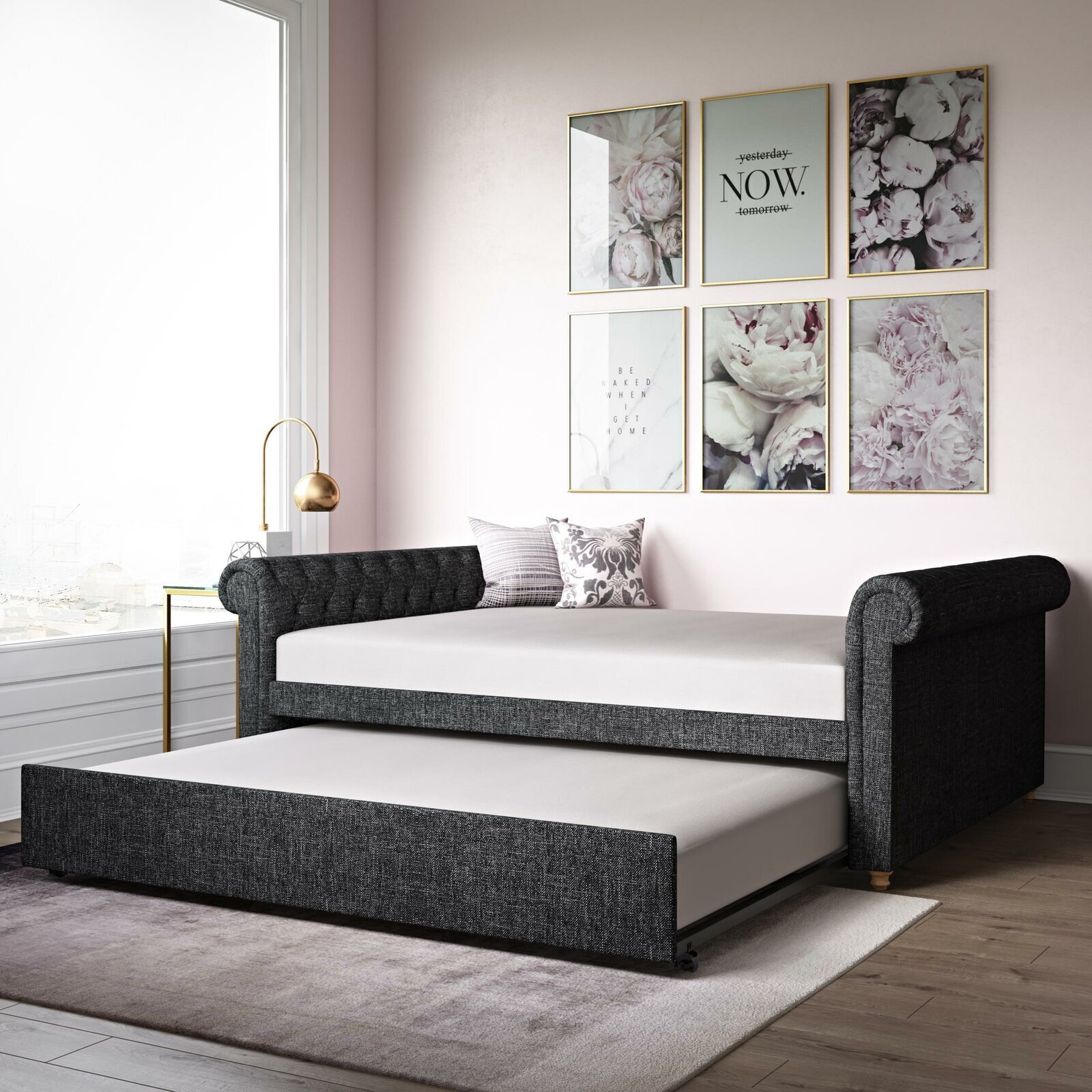 Two Sided Daybed Converts to Queen
