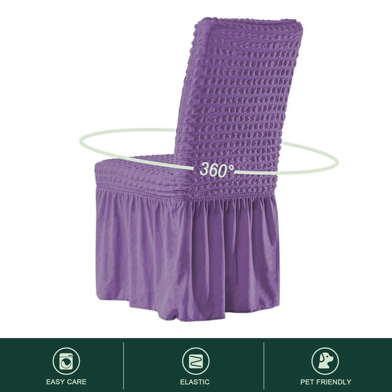 Universal Box Cushion Dinning Chair Slipcover