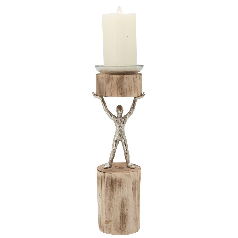 Unusual Giant Candle Holder