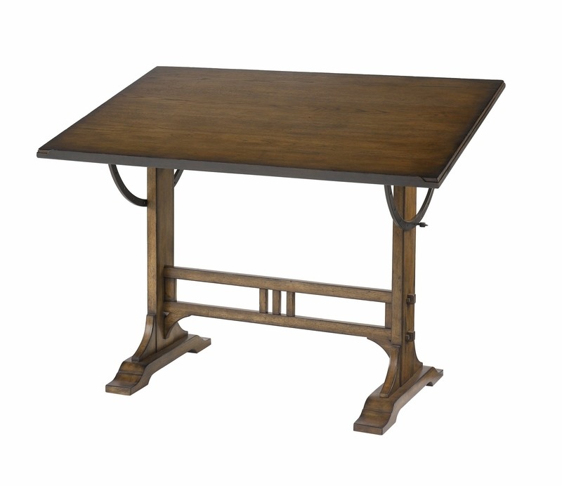 Vandervoort Solid Wood Drafting Table