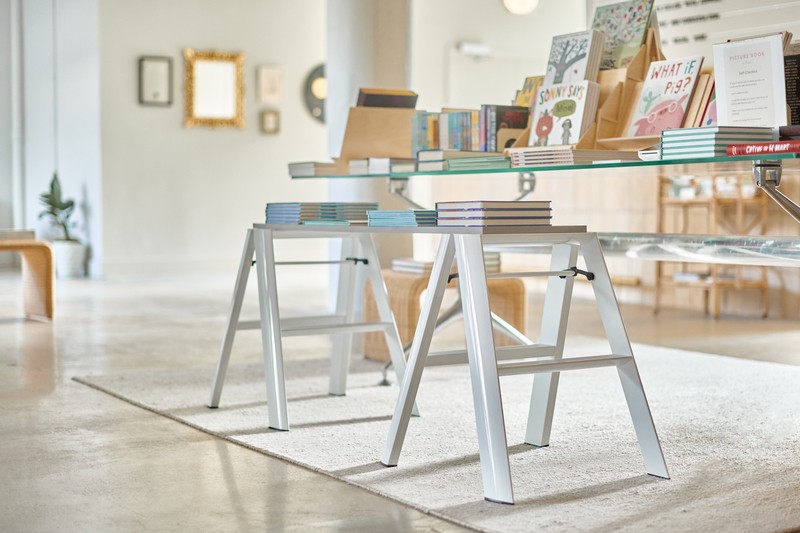 Verrill 2 - Step Aluminum Lightweight Folding Ladder Step Stool
