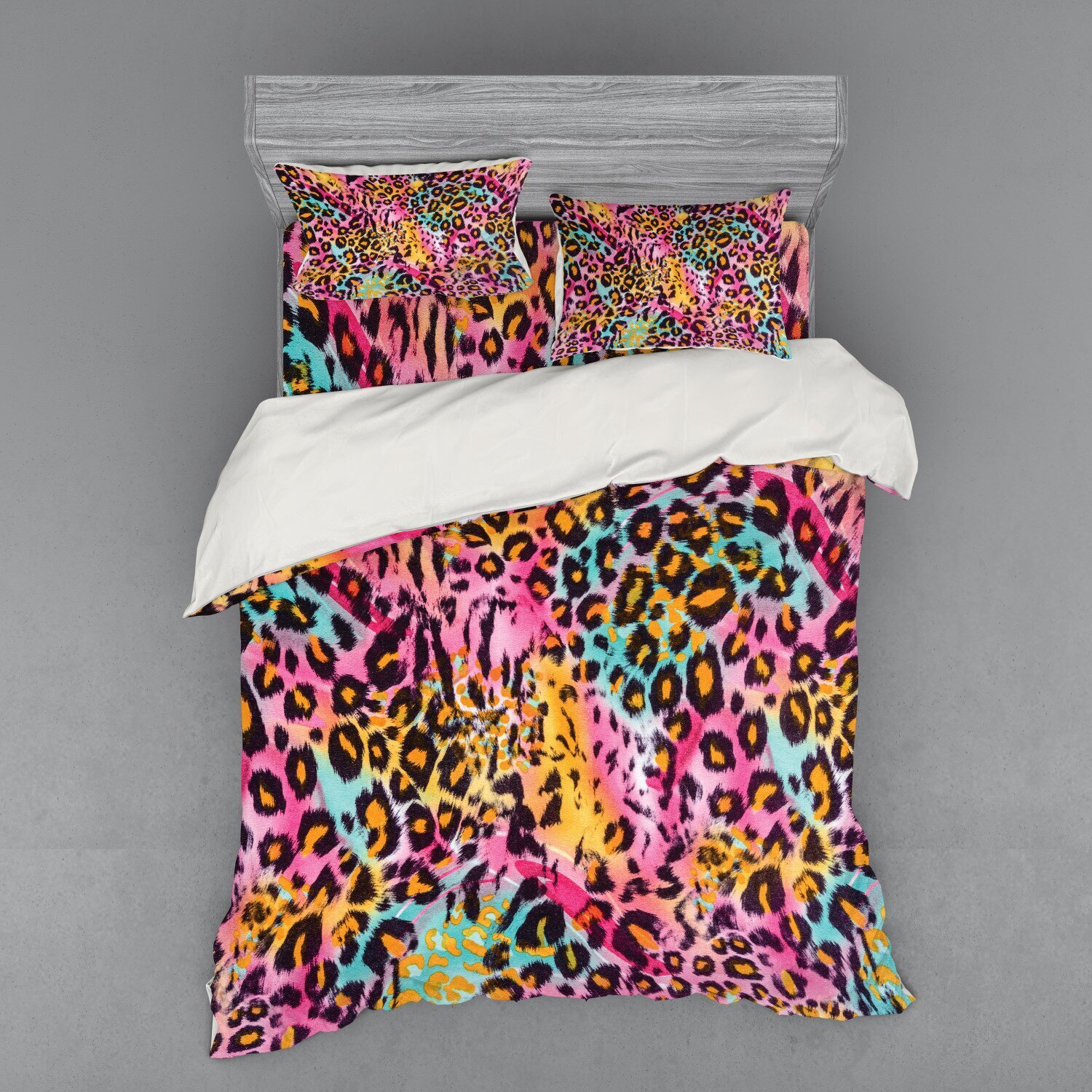 Vibrant and Eye Catching Leopard Print Bedding