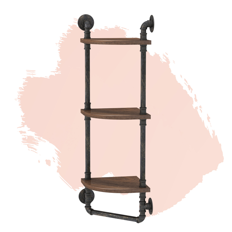 Wadkins 3 Piece Corner Shelf