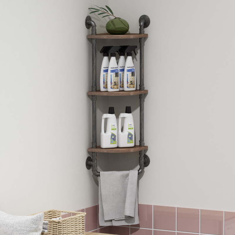 Wadkins 3 Piece Corner Shelf