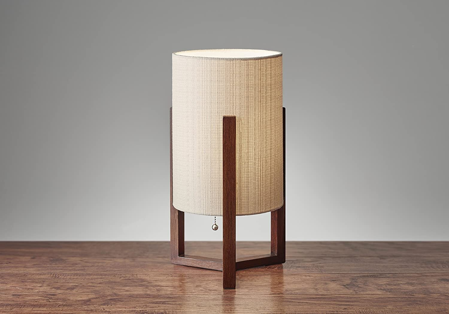 Walnut Birch Japanese Style Table Lamp