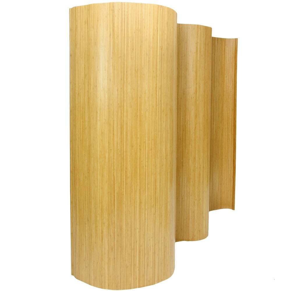 Wave Floor Standing Bamboo Divider