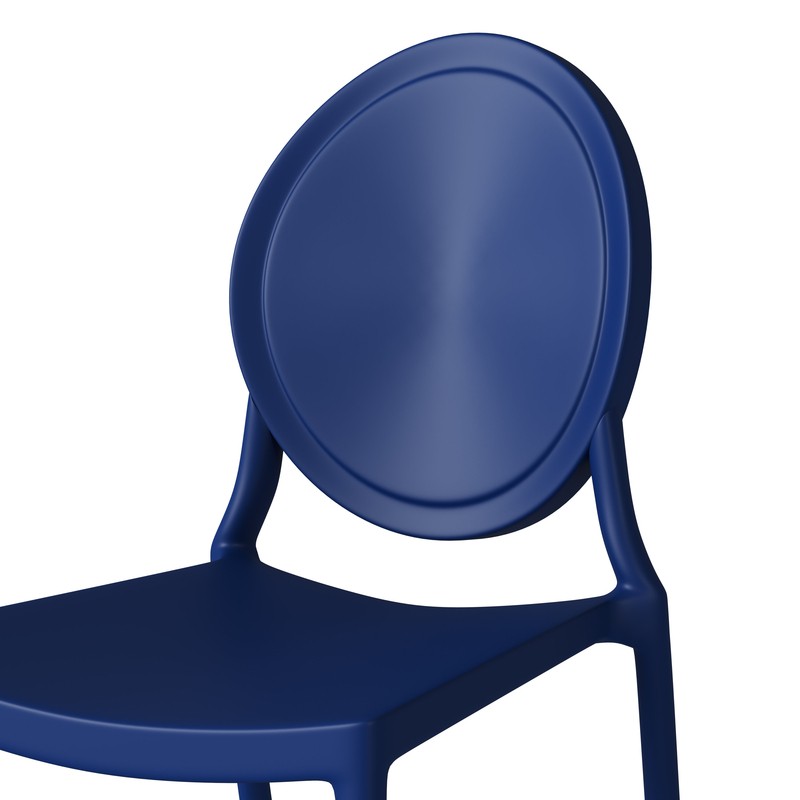 Wheatly King Louis Back Stacking Side Chair