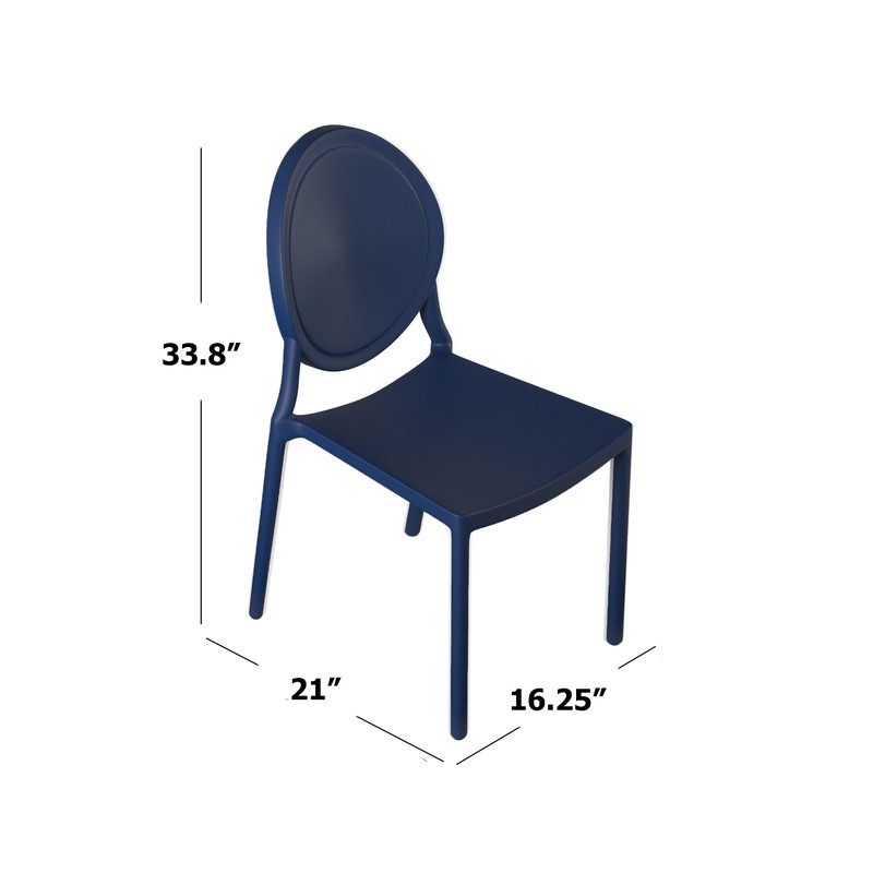 Wheatly King Louis Back Stacking Side Chair