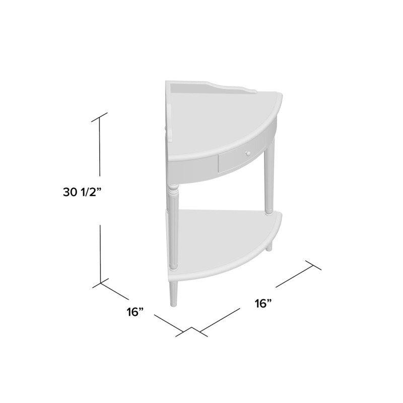 Wilfredo 30.5'' Tall 3 Legs End Table with Storage