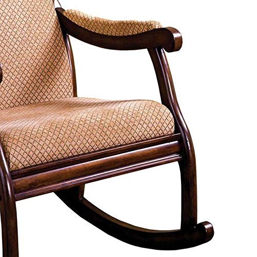 William's Home Furnishing Liverpool Rocking Chair, Antique Oak